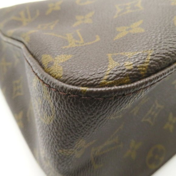 LOUIS VUITTON Looping GM One Shoulder Hand Bag Monogram Canvas Used LV - Picture 12 of 14